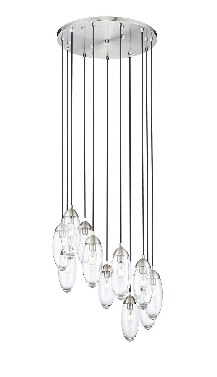 Lustre Arden Nickel brossé, 24" – Z-Lite