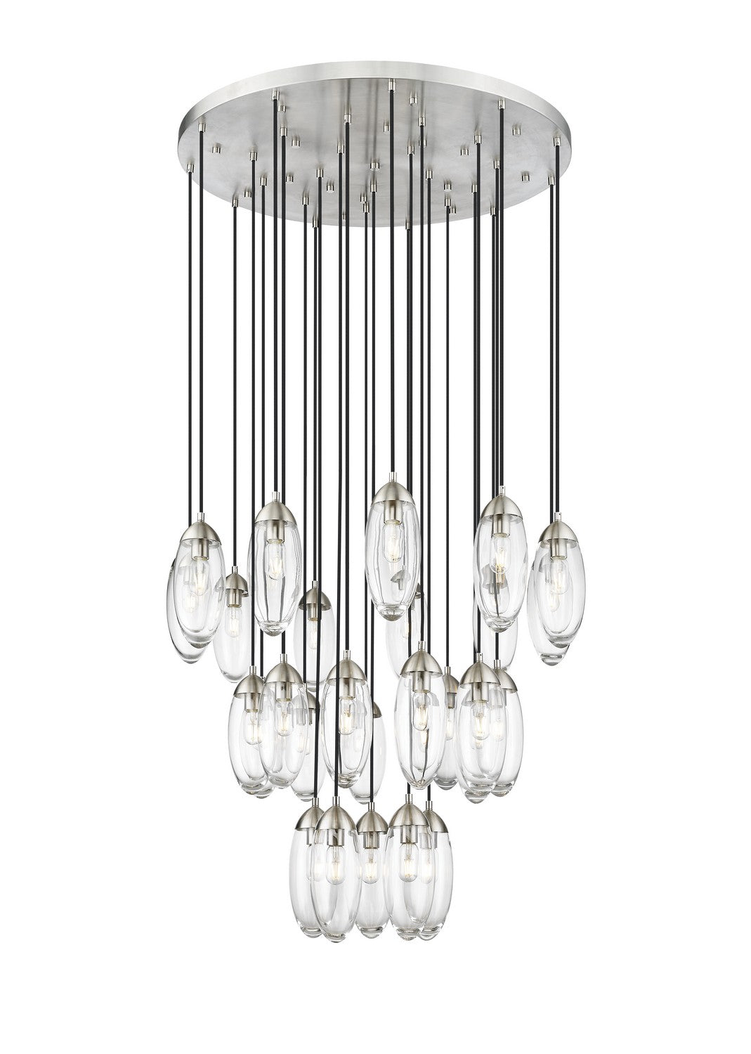 Lustre Arden Nickel brossé, 36" – Z-Lite