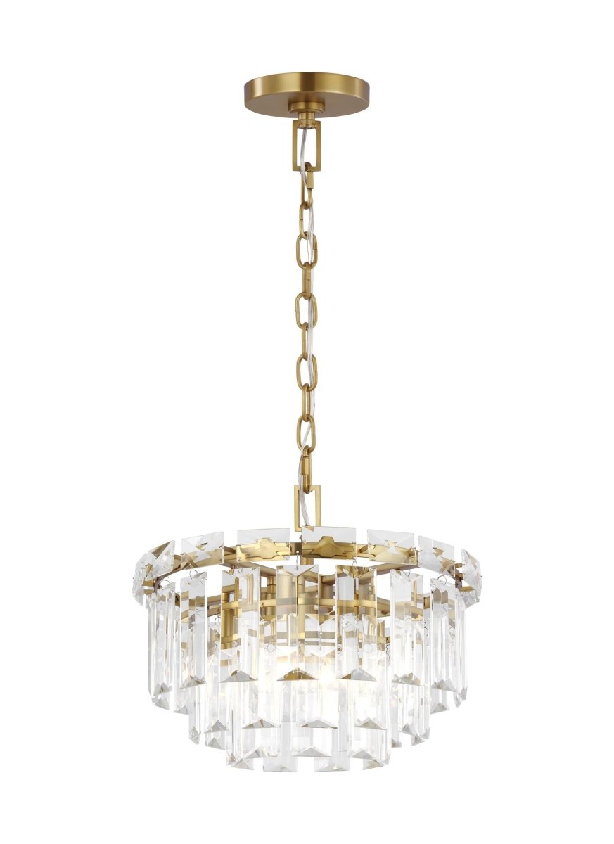 Chandelier Arden - Laiton brûlé 16 1/8" by Visual Comfort Studio | Luminaires & cie