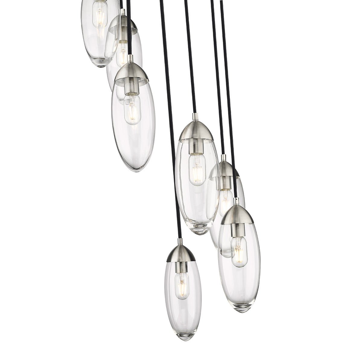Chandelier Arden - Nickel brossé 18" by Z - Lite | Luminaires & cie