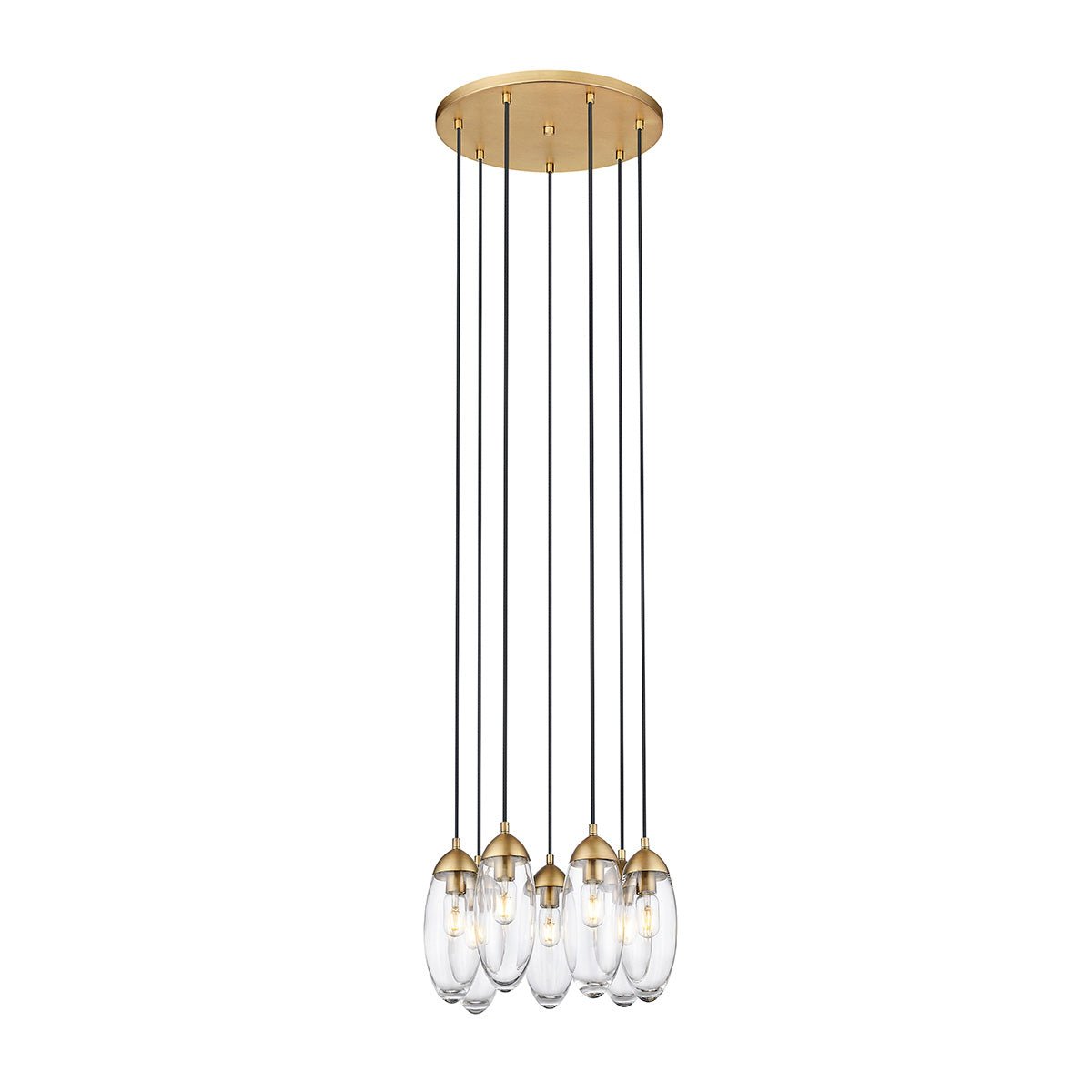 Chandelier Arden - Laiton frotté 18" by Z - Lite | Luminaires & cie