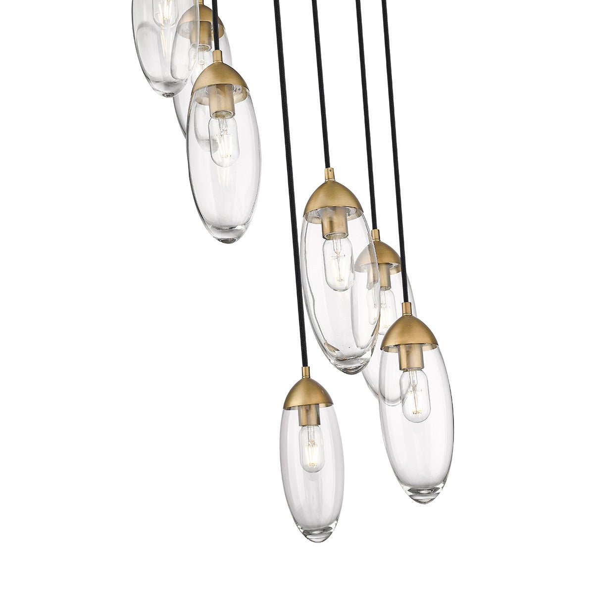 Chandelier Arden - Laiton frotté 18" by Z - Lite | Luminaires & cie