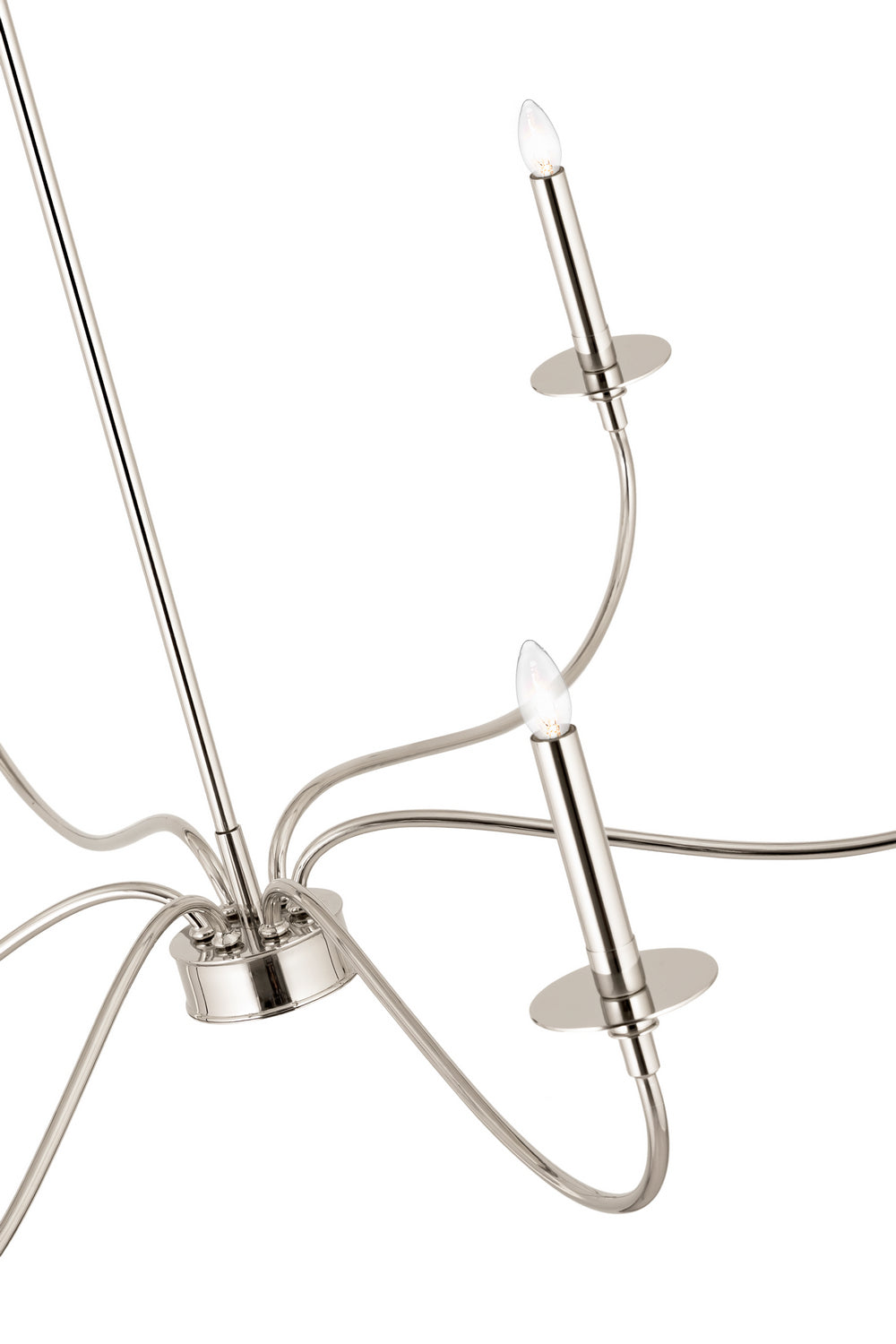 Lustre Arrington Nickel poli, 42" – vue 4