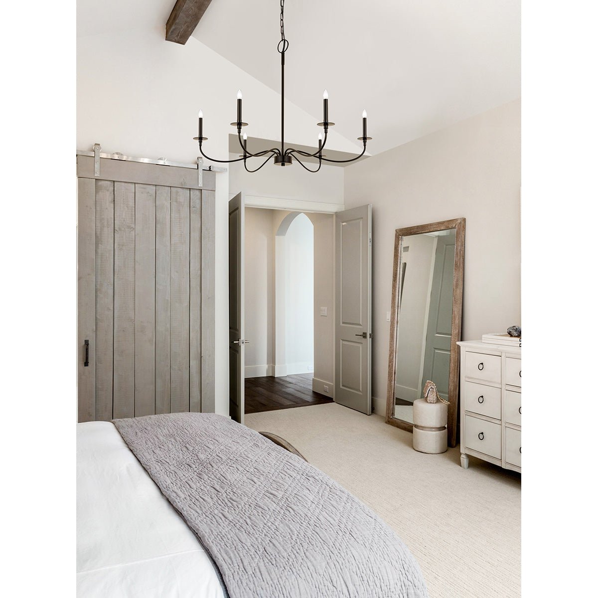 Chandelier Arrington - Noir mat 42" by Z - Lite | Luminaires & cie