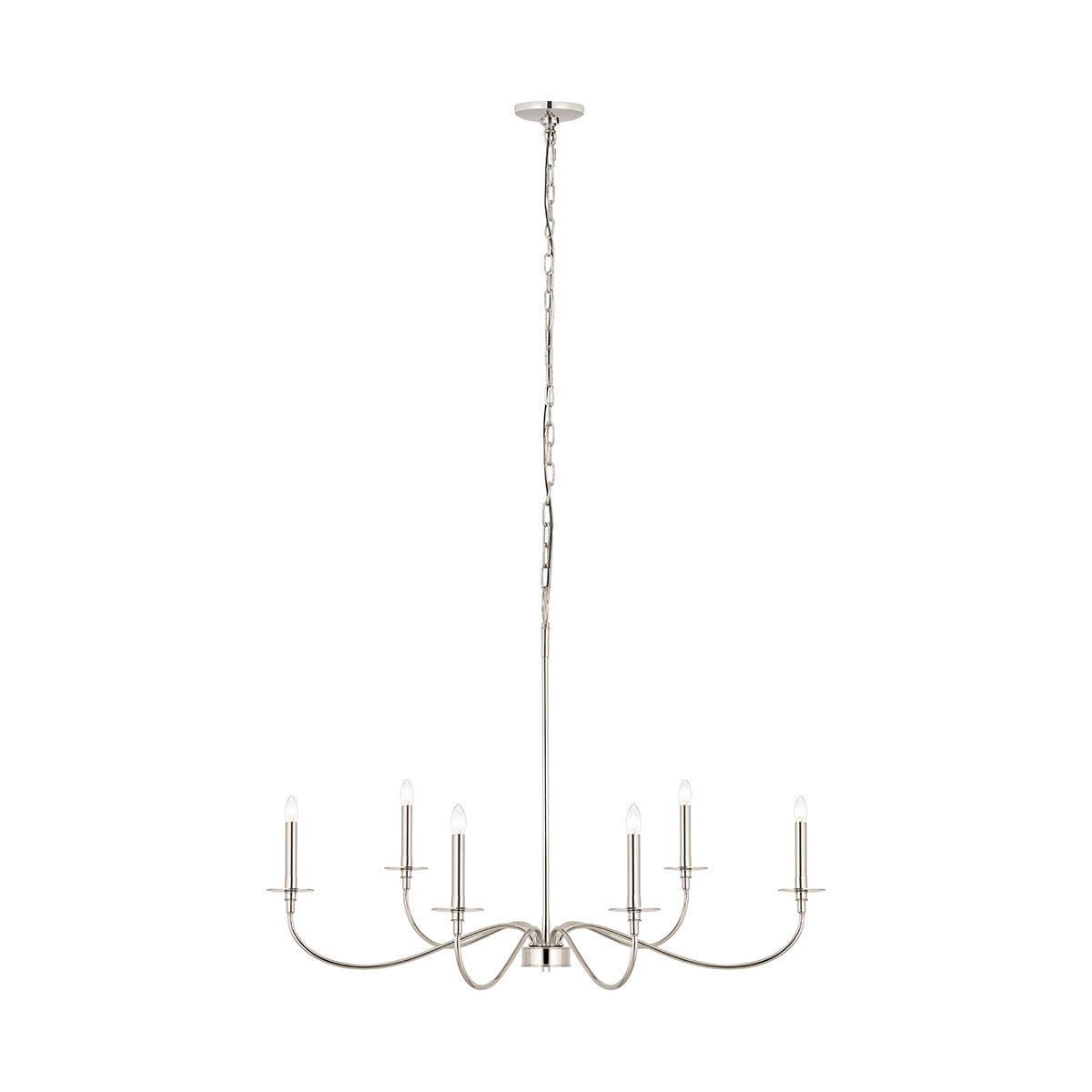 Chandelier Arrington - Nickel poli 42" by Z - Lite | Luminaires & cie