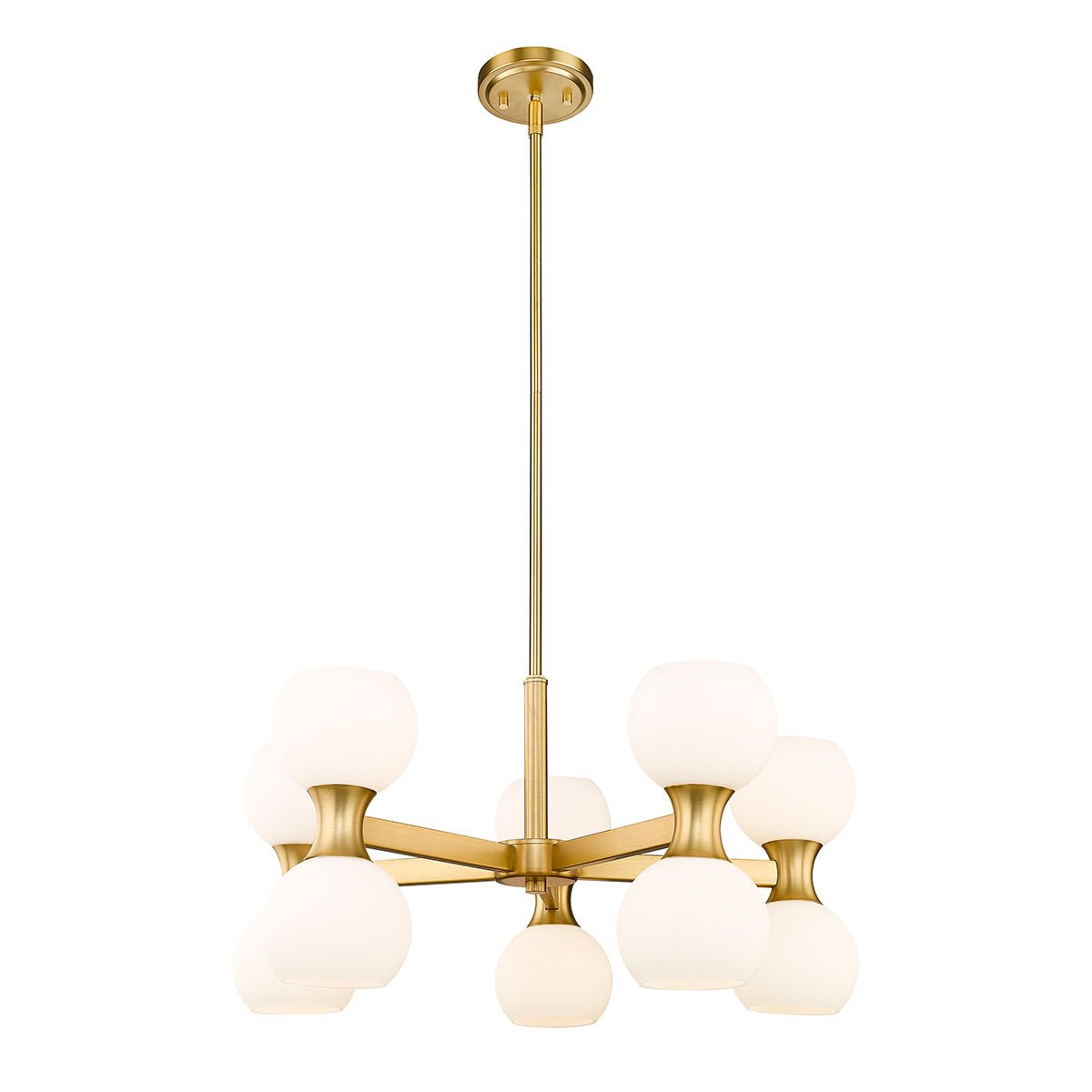 Chandelier Artemis - Or moderne 25" by Z - Lite | Luminaires & cie