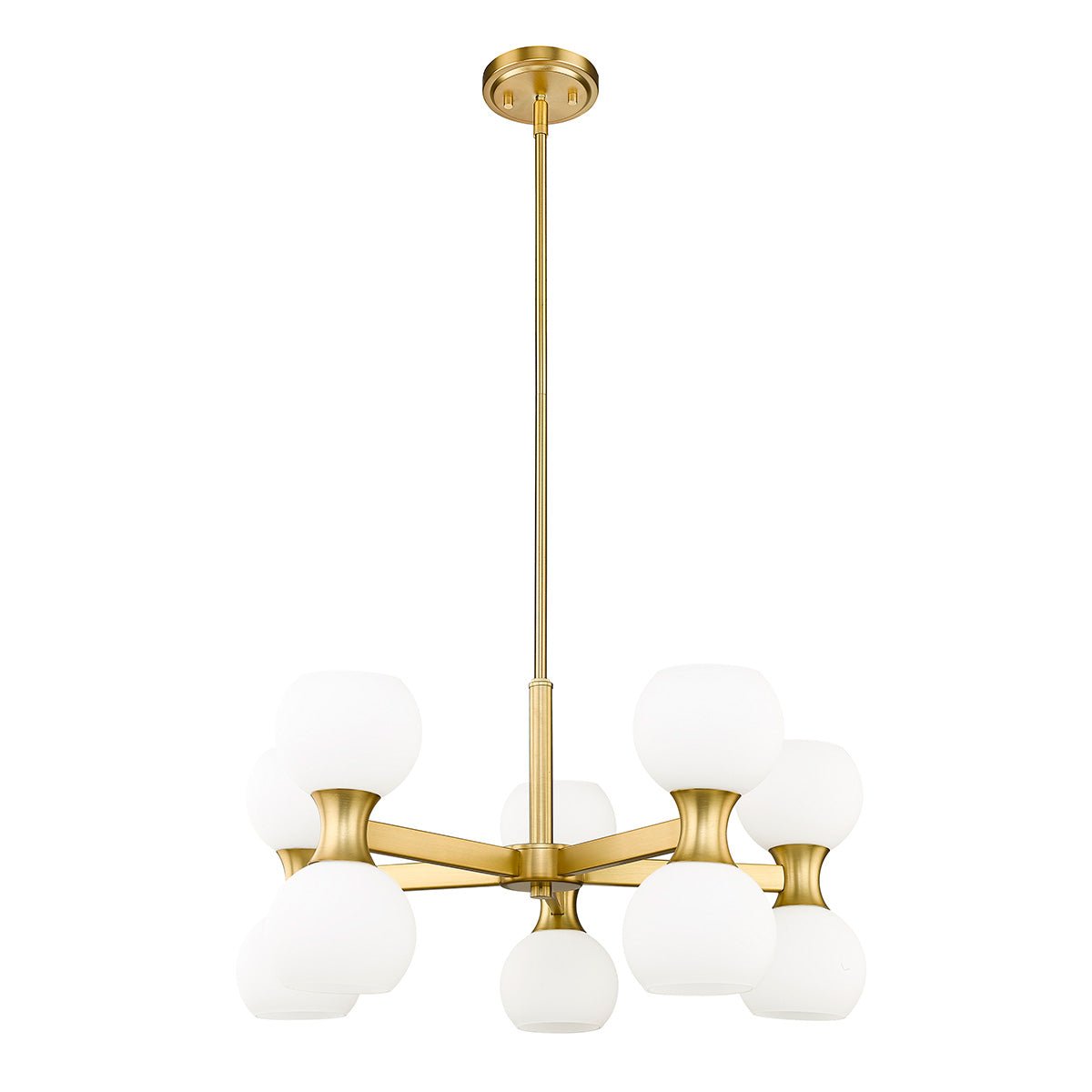 Chandelier Artemis - Or moderne 25" by Z - Lite | Luminaires & cie