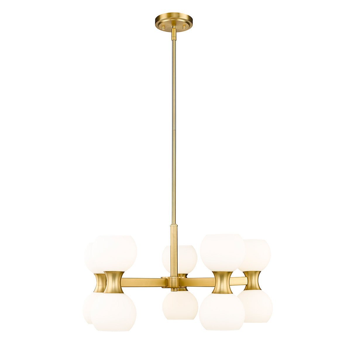 Chandelier Artemis - Or moderne 25" by Z - Lite | Luminaires & cie