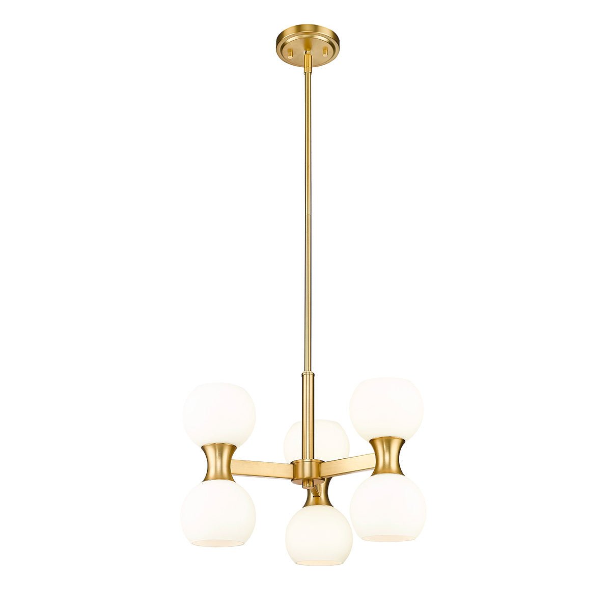 Chandelier Artemis - Or moderne 18" by Z - Lite | Luminaires & cie