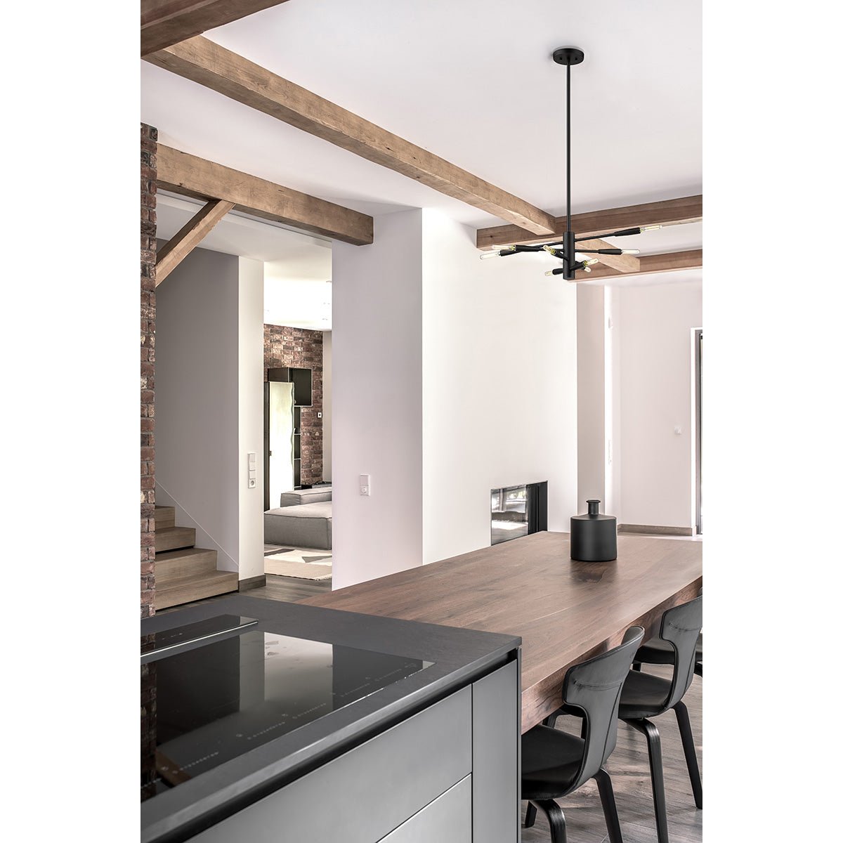 Chandelier Ascension - Noir mat 16" by Z - Lite | Luminaires & cie