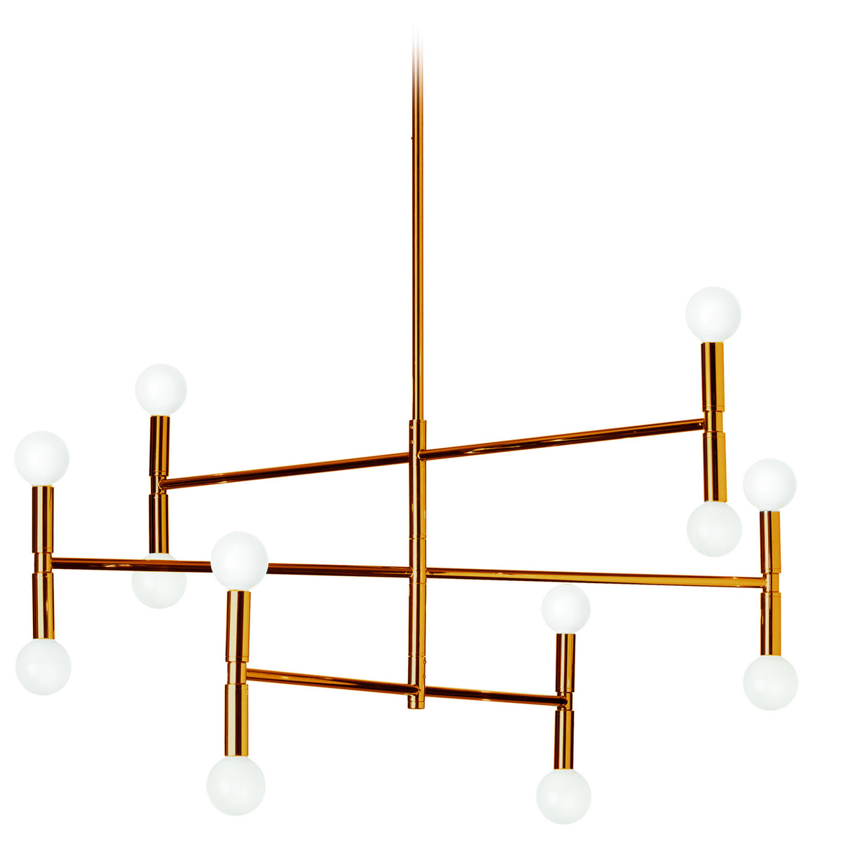 Lustre linéaire Ava 31", Bronze vintage – Dainolite