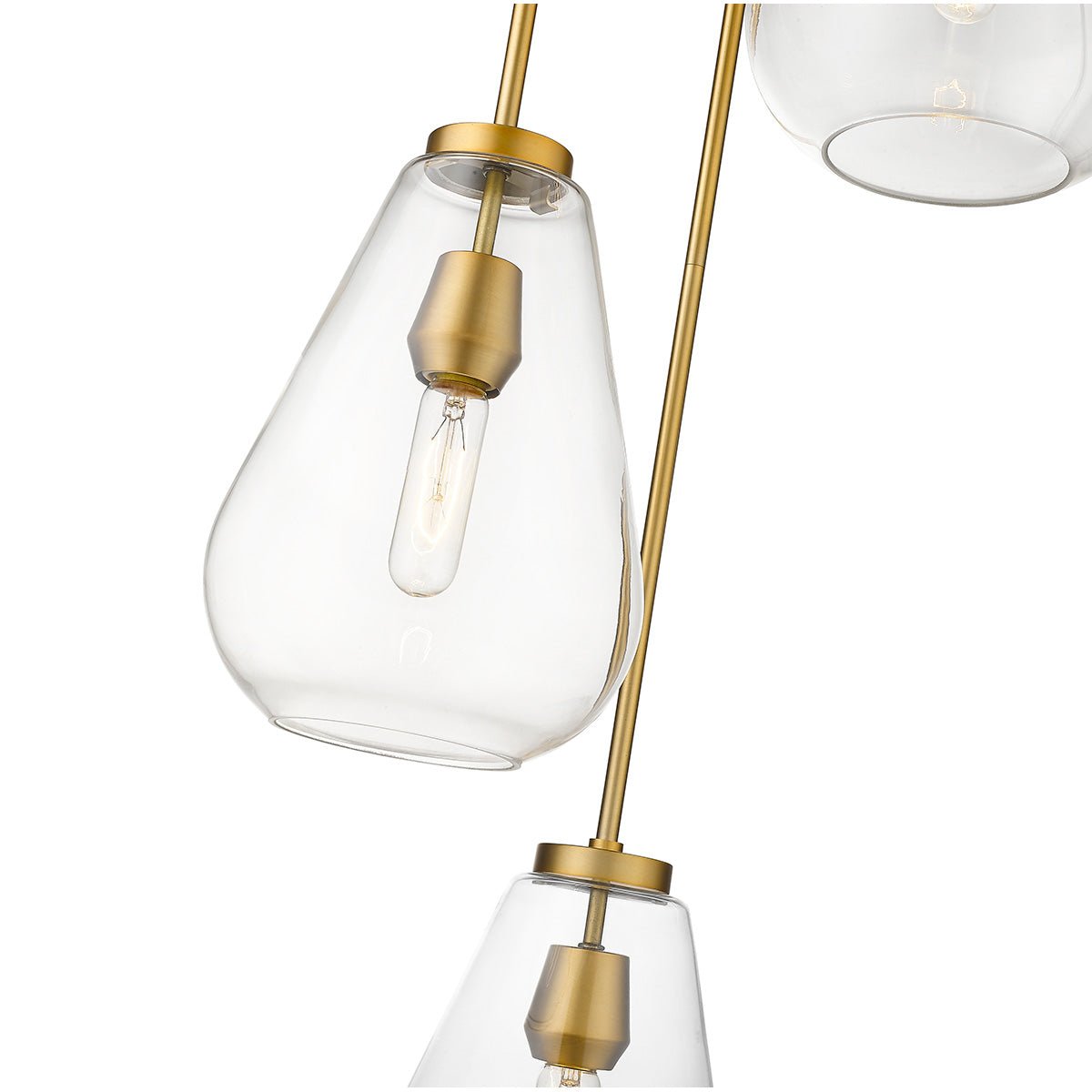 Chandelier Ayra - Laiton ancien by Z - Lite | Luminaires & cie