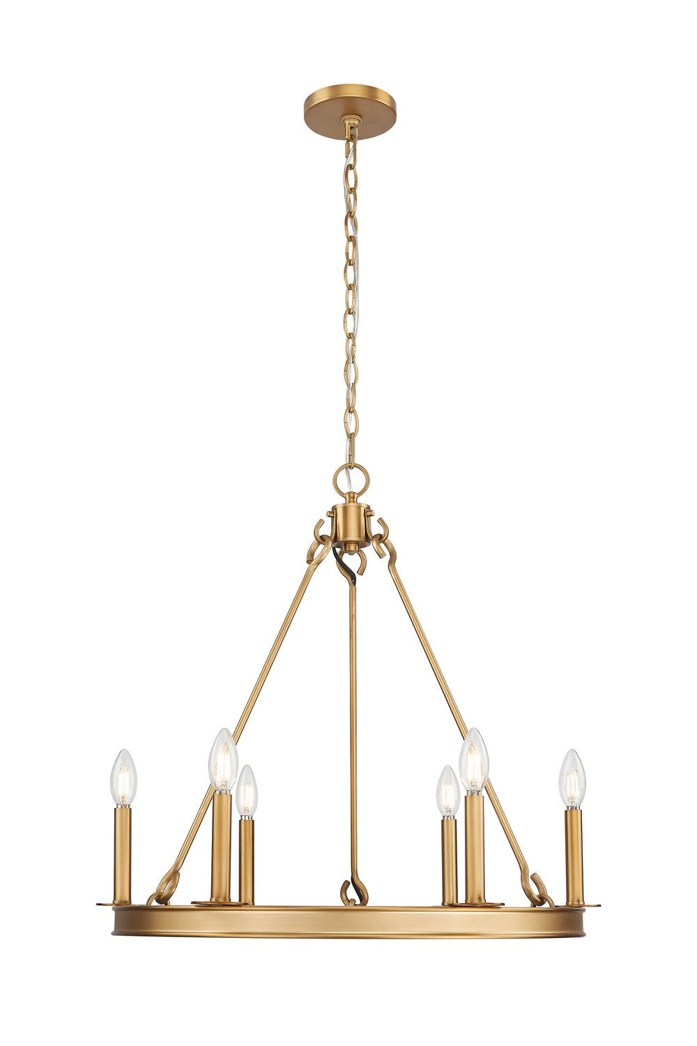 Lustre Barclay Laiton frotté, 25" – vue 2