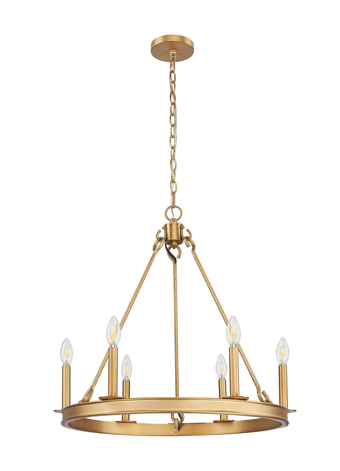 Lustre Barclay Laiton frotté, 25" – vue 5