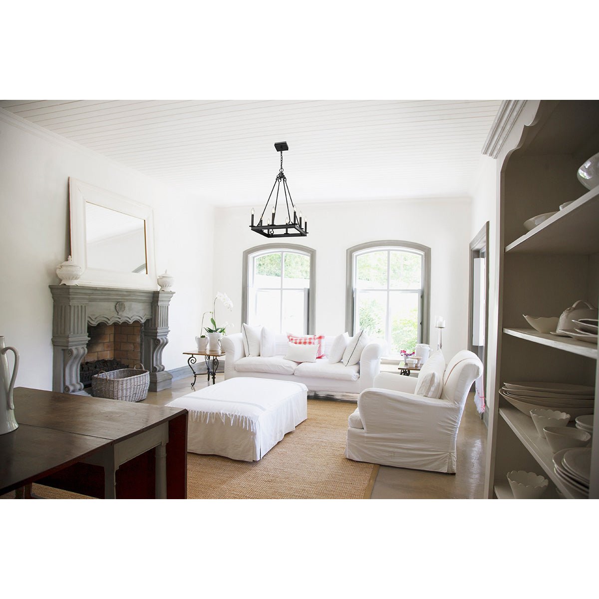 Chandelier Barclay - Noir mat 20" by Z - Lite | Luminaires & cie