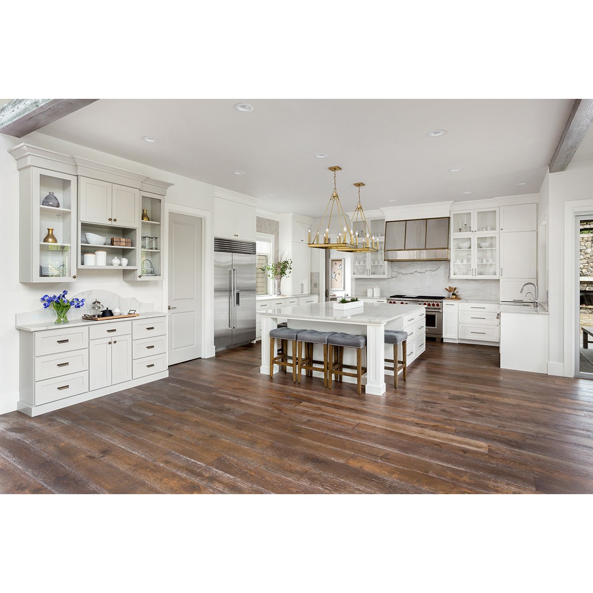 Chandelier Barclay - Laiton ancien 20" by Z - Lite | Luminaires & cie