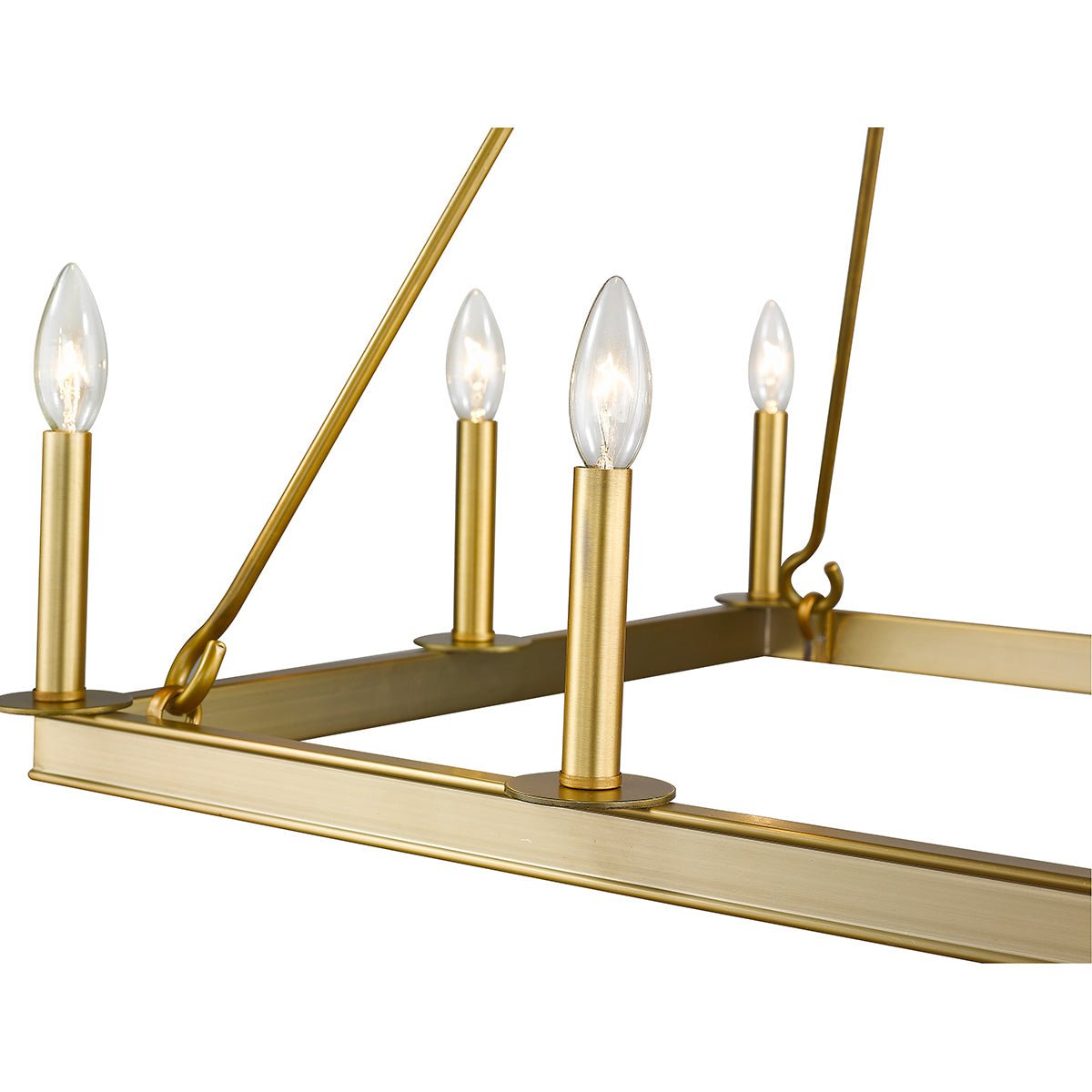 Chandelier Barclay - Laiton ancien 26" by Z - Lite | Luminaires & cie