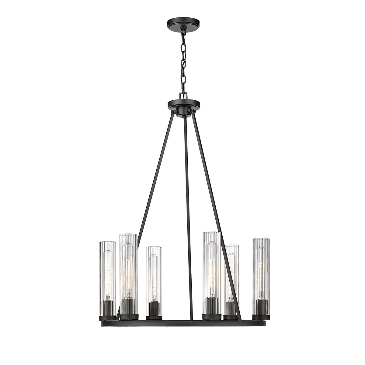 Chandelier Beau - Bronze 26" by Z - Lite | Luminaires & cie