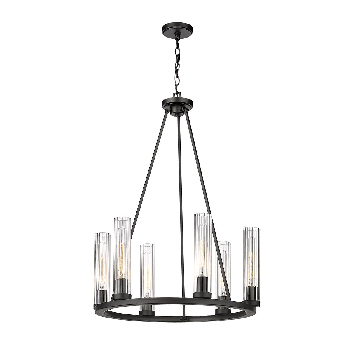 Chandelier Beau - Bronze 26" by Z - Lite | Luminaires & cie
