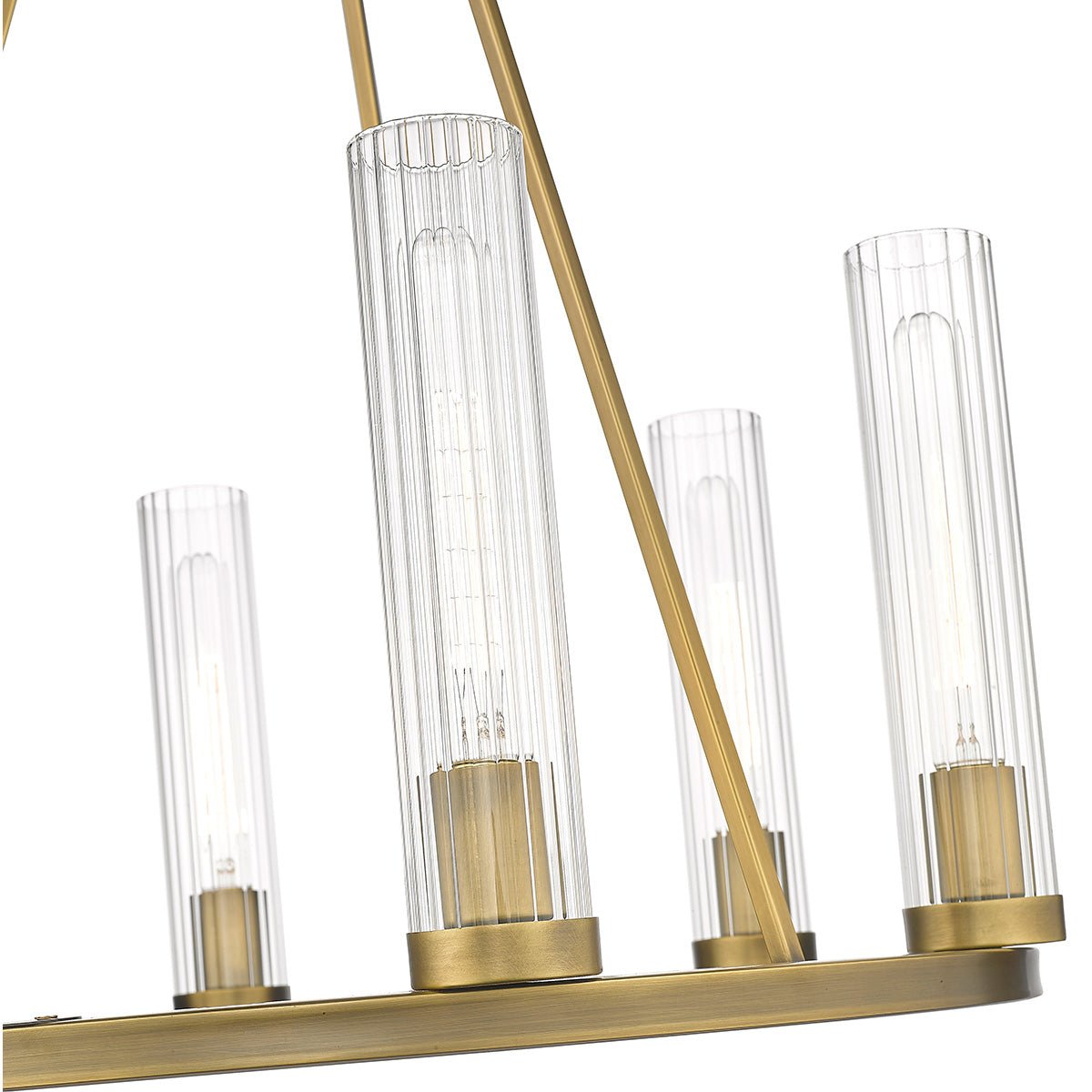Chandelier Beau - Laiton frotté 26" by Z - Lite | Luminaires & cie