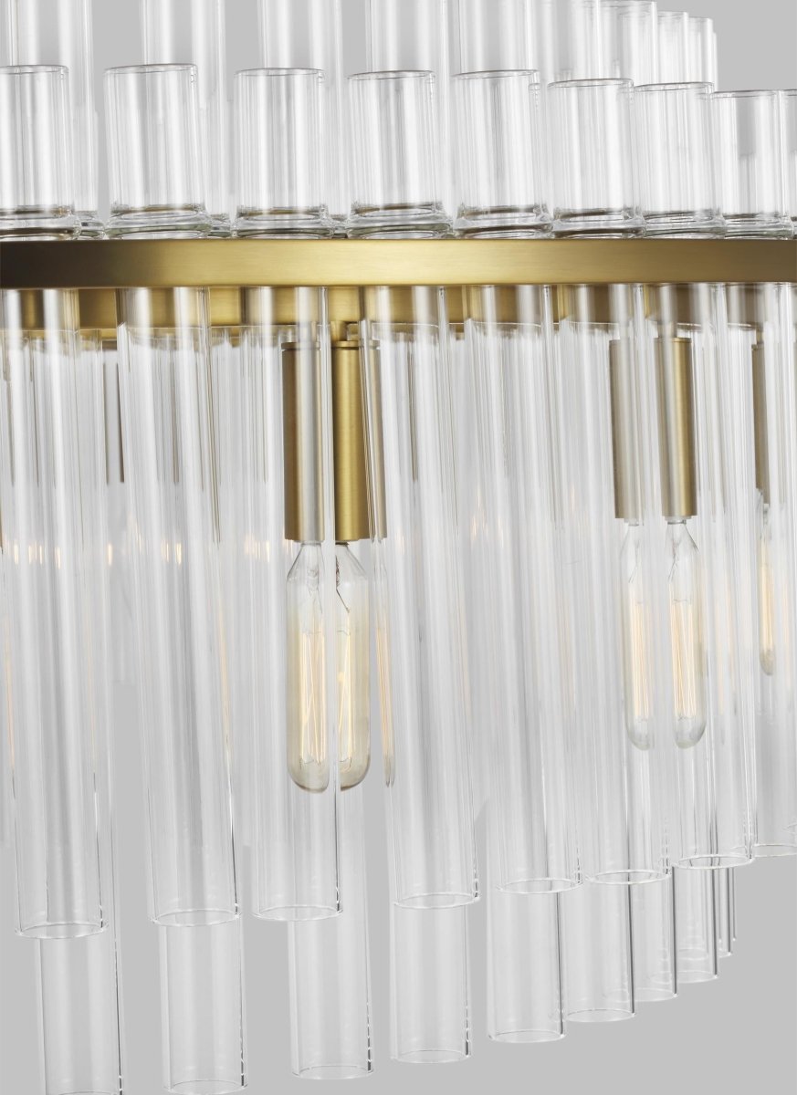 Chandelier Beckett - Laiton brûlé 32" by Visual Comfort Studio | Luminaires & cie