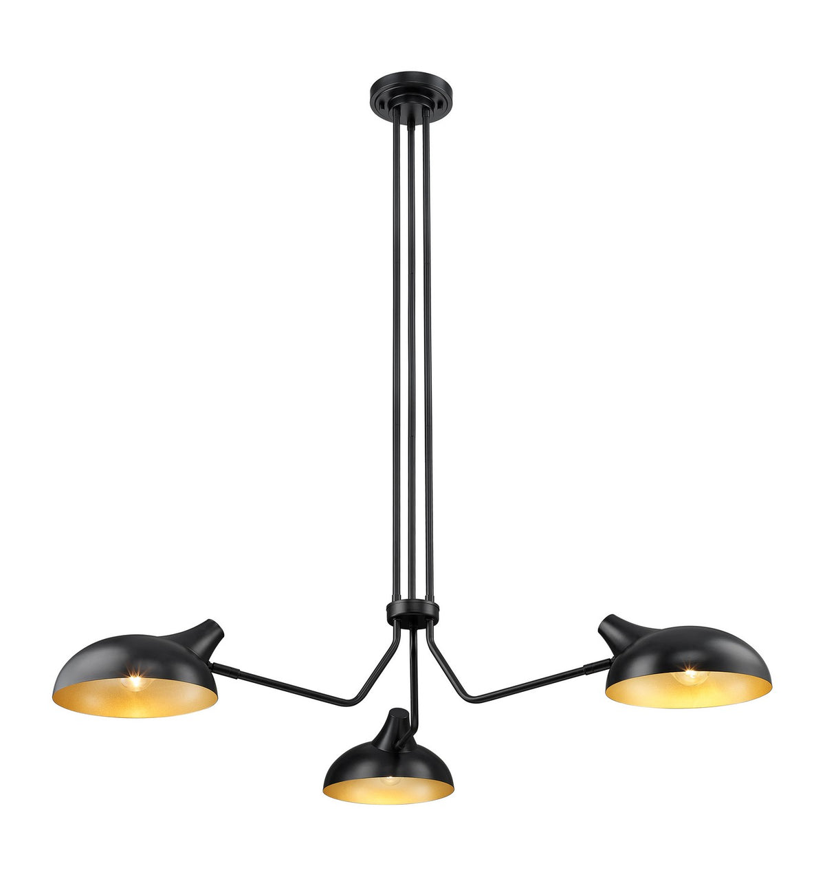 Lustre Bellamy 46" – vue 3