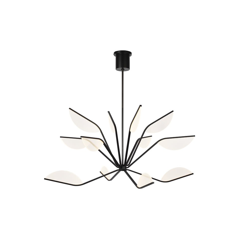 Chandelier Belterra - Noir mat 48" by Tech Lighting | Luminaires & cie