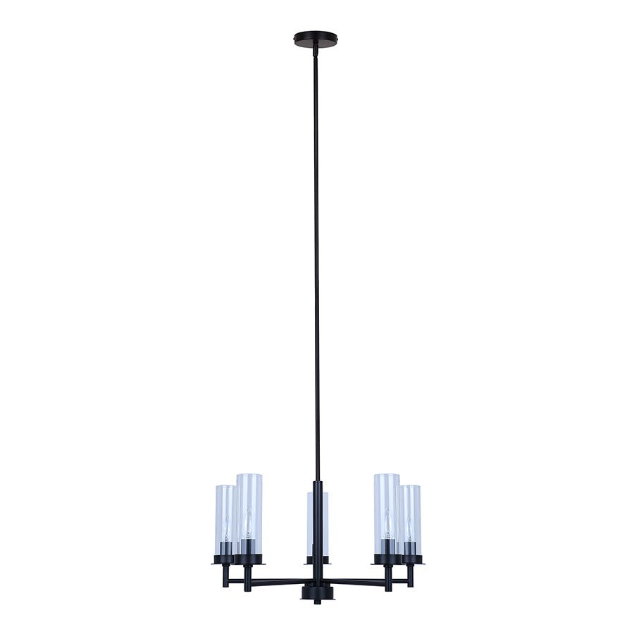 Chandelier Benson - Nickel brossé 23" by Canarm | Luminaires & cie