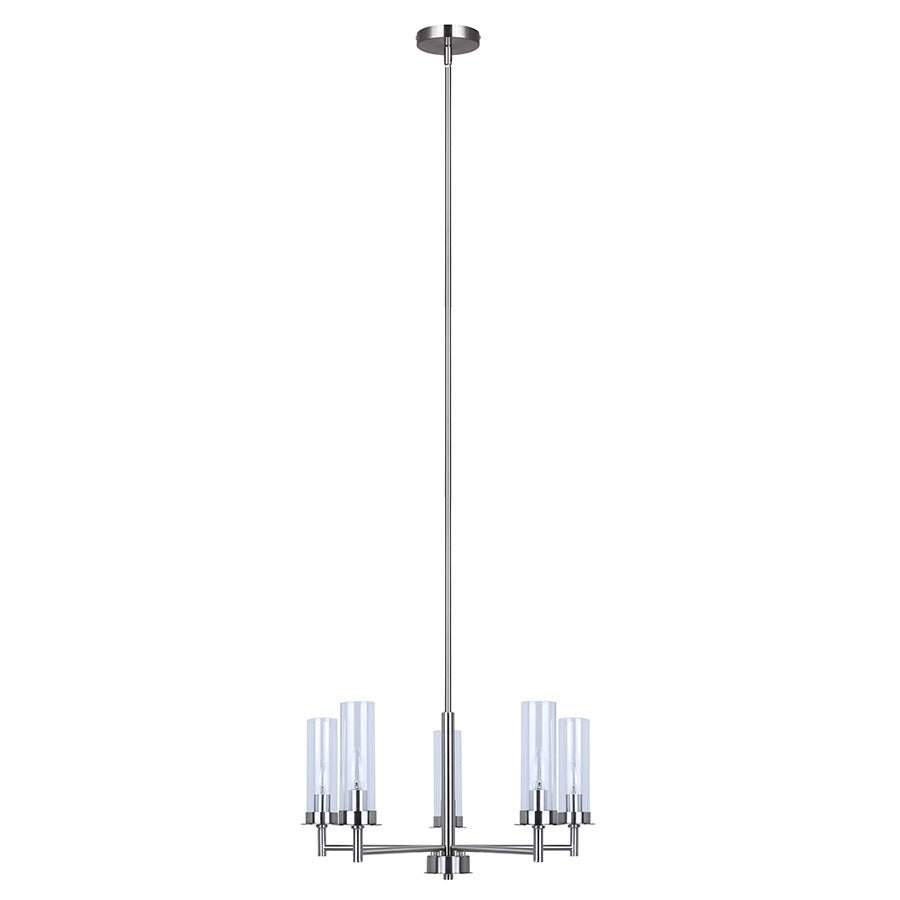 Chandelier Benson - Nickel brossé 23" by Canarm | Luminaires & cie