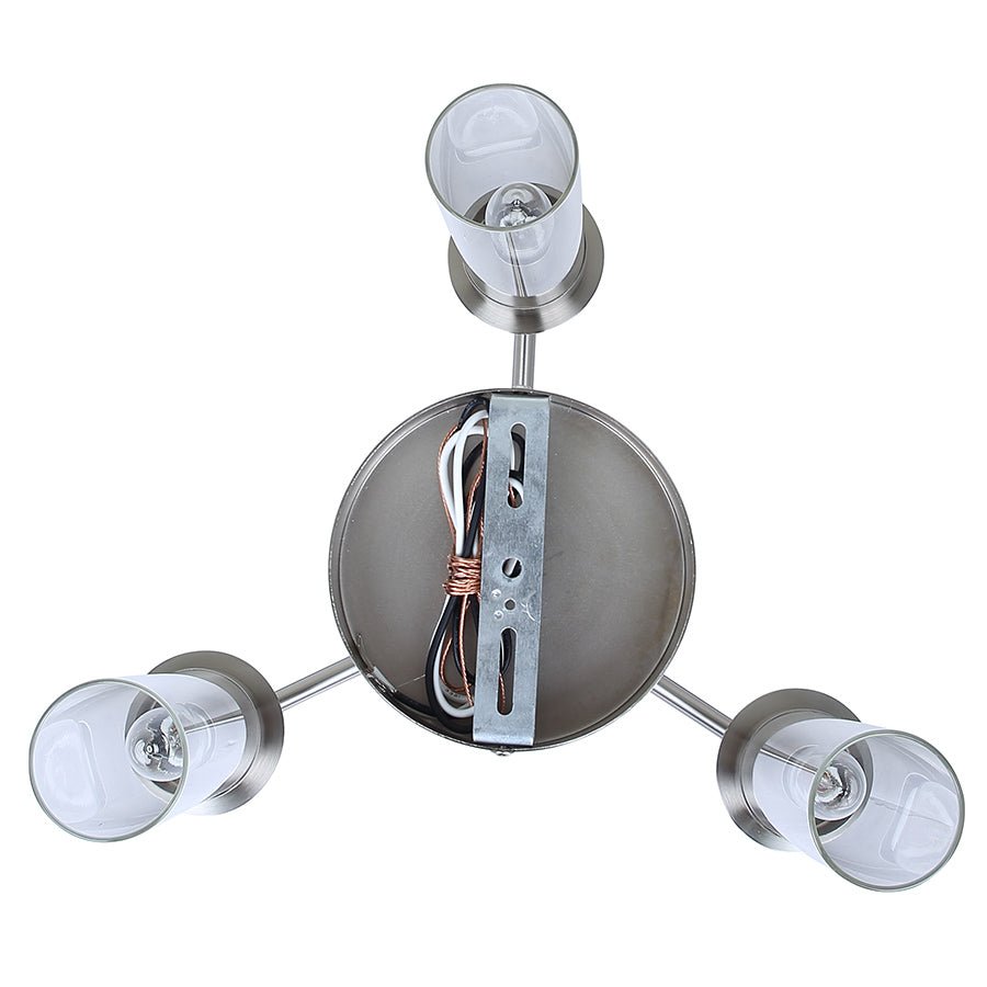 Chandelier Benson - Nickel brossé 23" by Canarm | Luminaires & cie