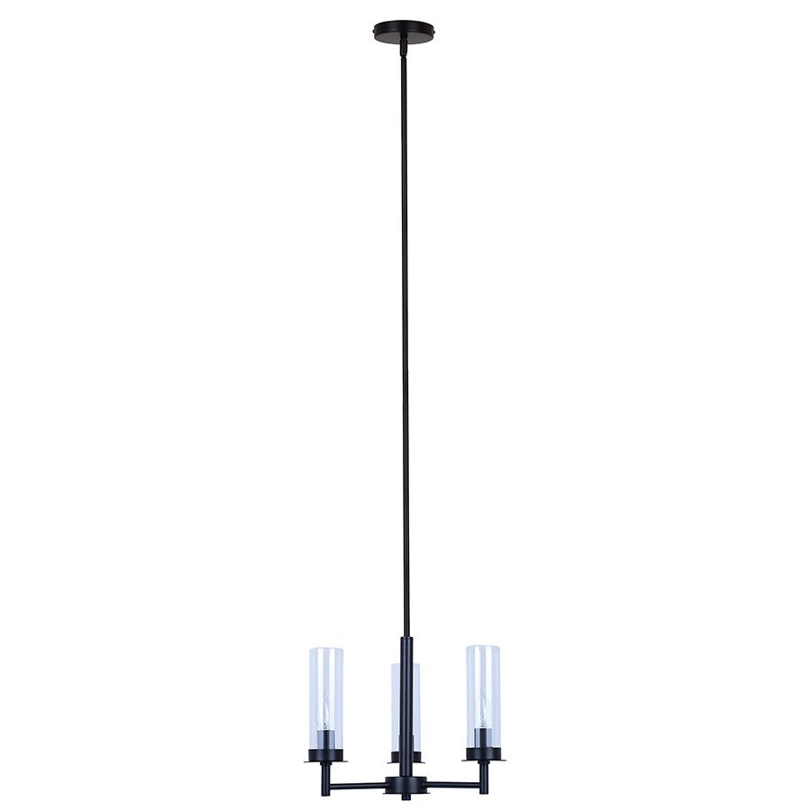 Chandelier Benson - Nickel brossé 23" by Canarm | Luminaires & cie