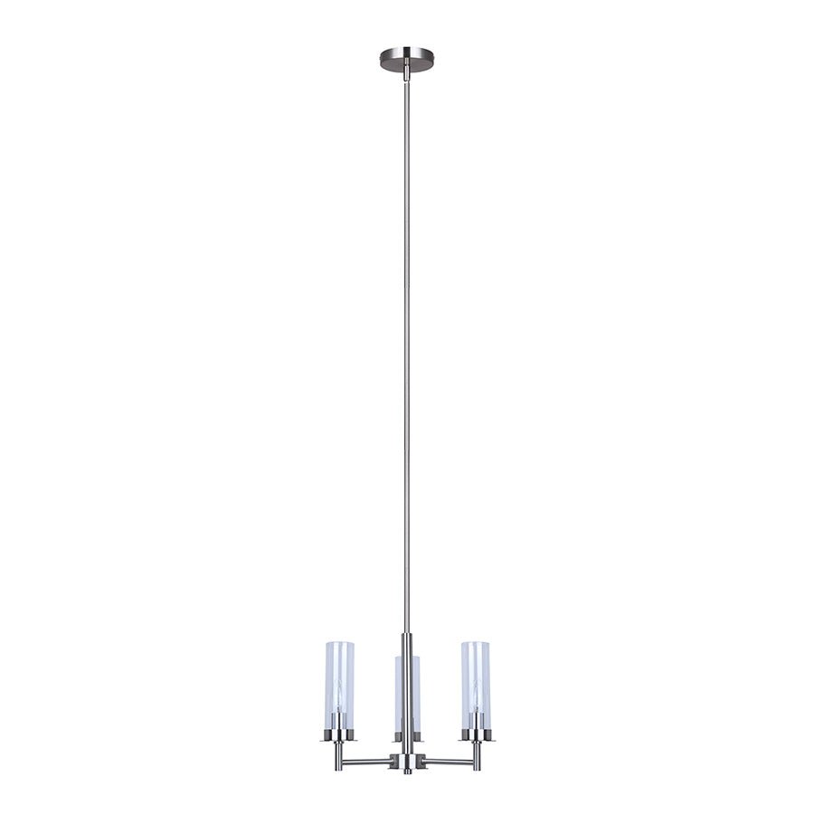Chandelier Benson - Nickel brossé 23" by Canarm | Luminaires & cie