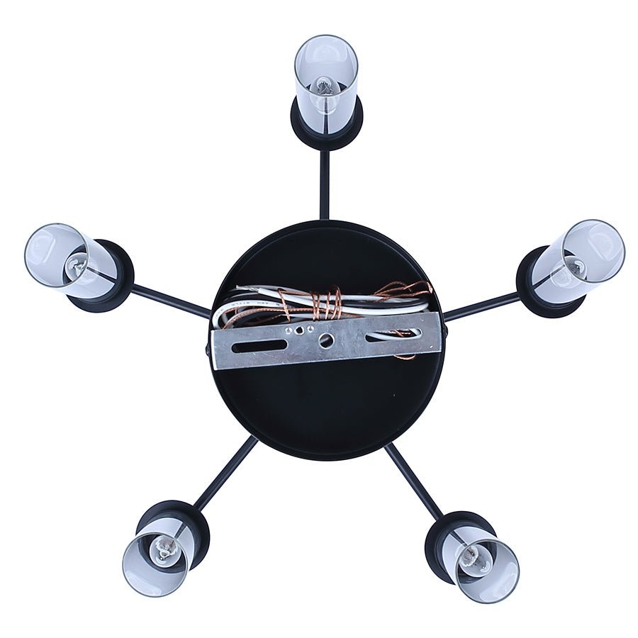 Chandelier Benson - Nickel brossé 23" by Canarm | Luminaires & cie