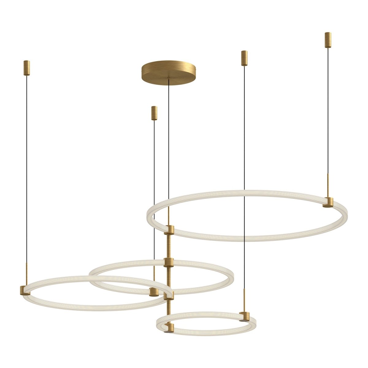 Chandelier Bruni - Or brossé by Kuzco Lighting | Luminaires & cie