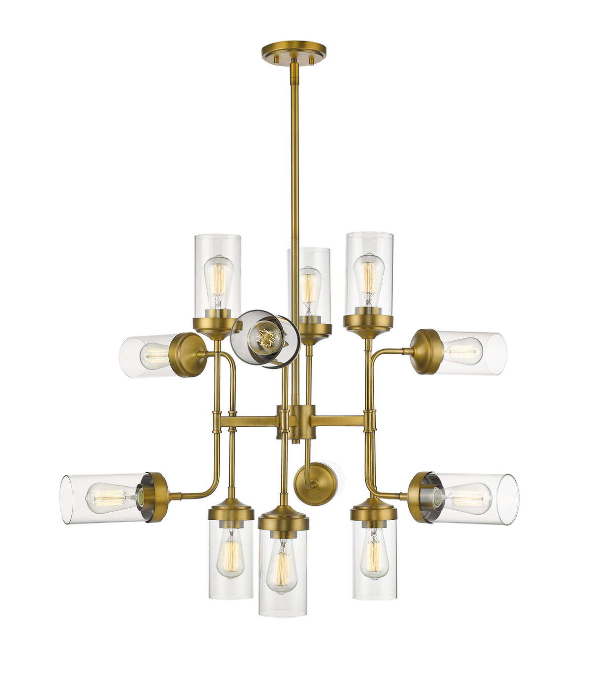 Lustre Calliope Laiton de fonderie, 36" – Z-Lite