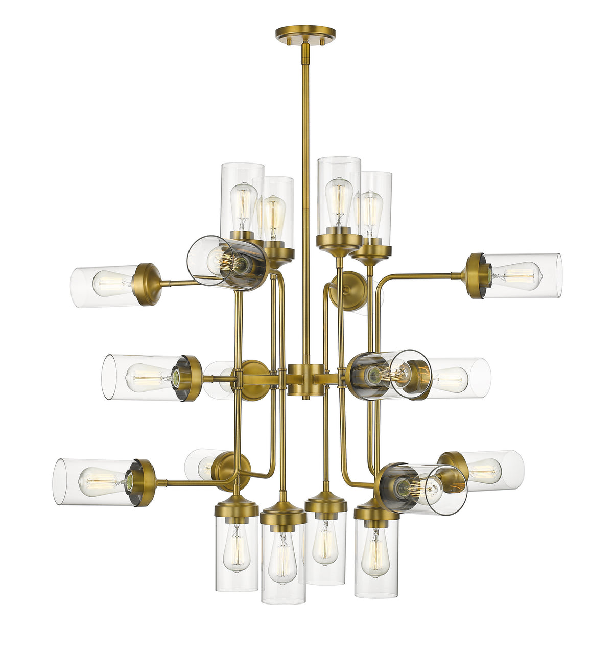 Lustre Calliope Laiton de fonderie, 42" – Z-Lite