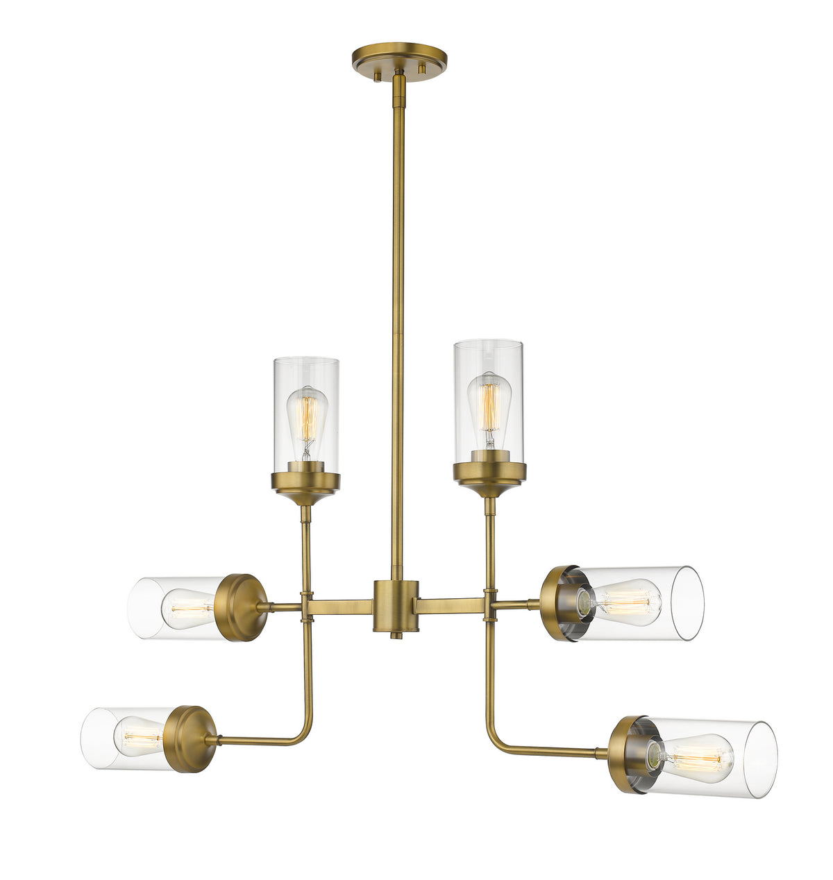 Lustre Calliope Laiton de fonderie, 41 1/2" – Z-Lite