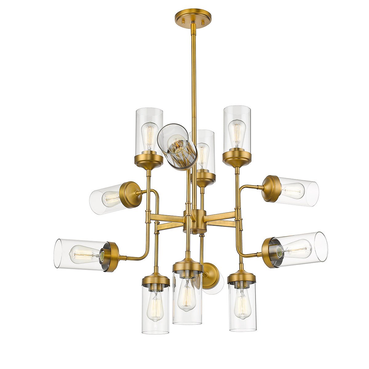 Chandelier Calliope - Laiton de fonderie 36" by Z - Lite | Luminaires & cie