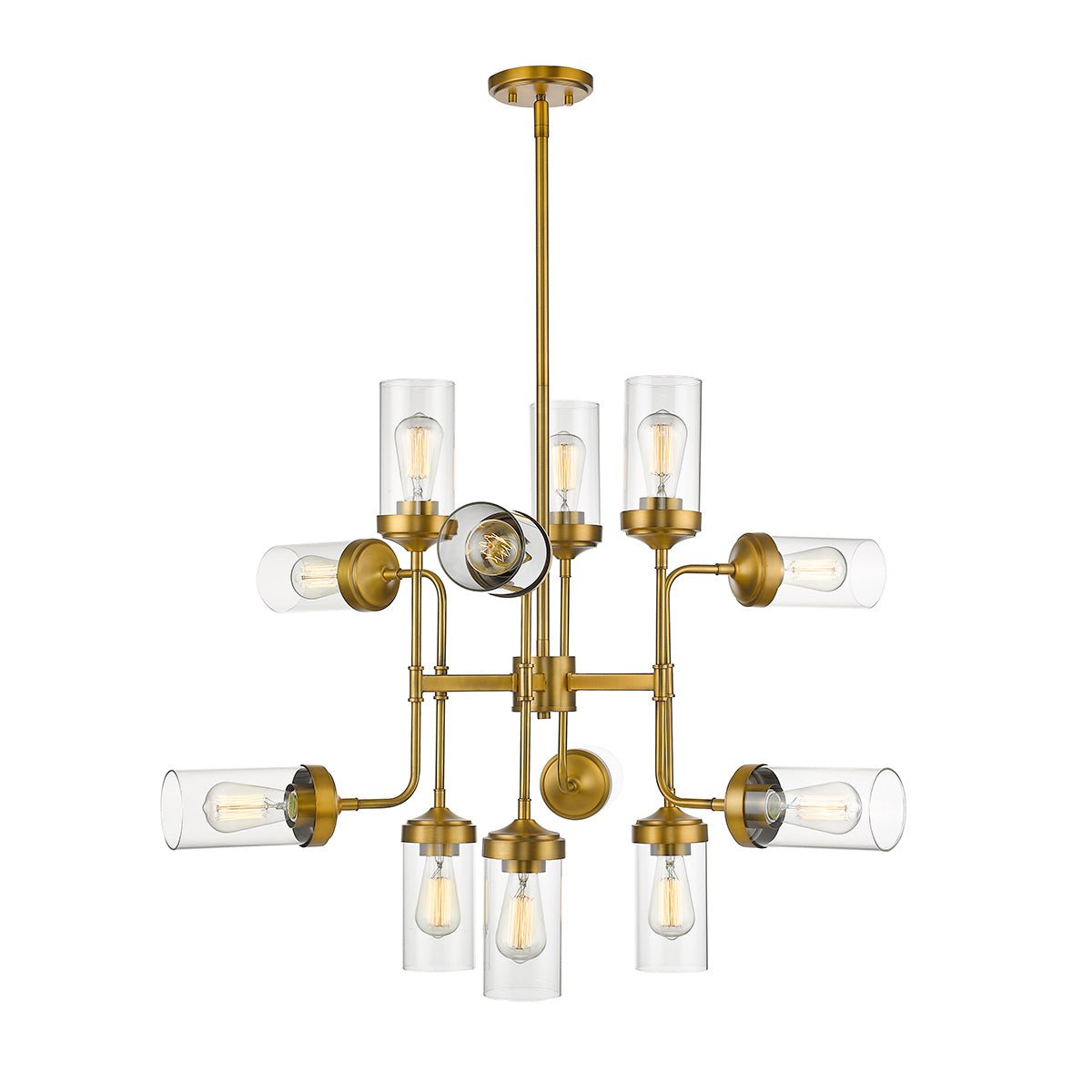 Chandelier Calliope - Laiton de fonderie 36" by Z - Lite | Luminaires & cie