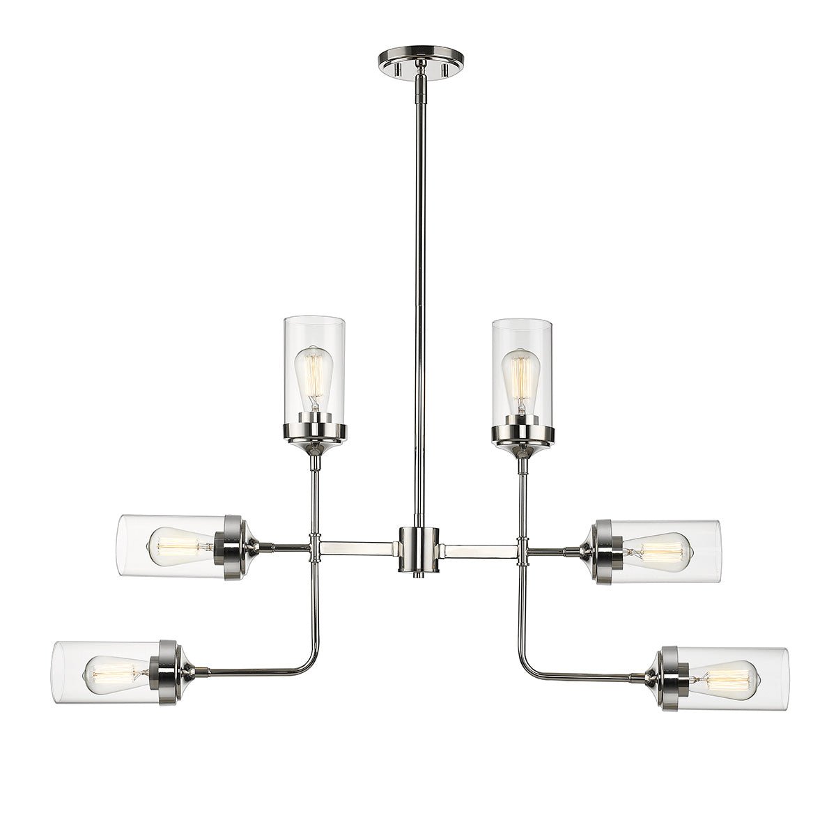 Chandelier Calliope - Nickel poli 41 1/2" by Z - Lite | Luminaires & cie