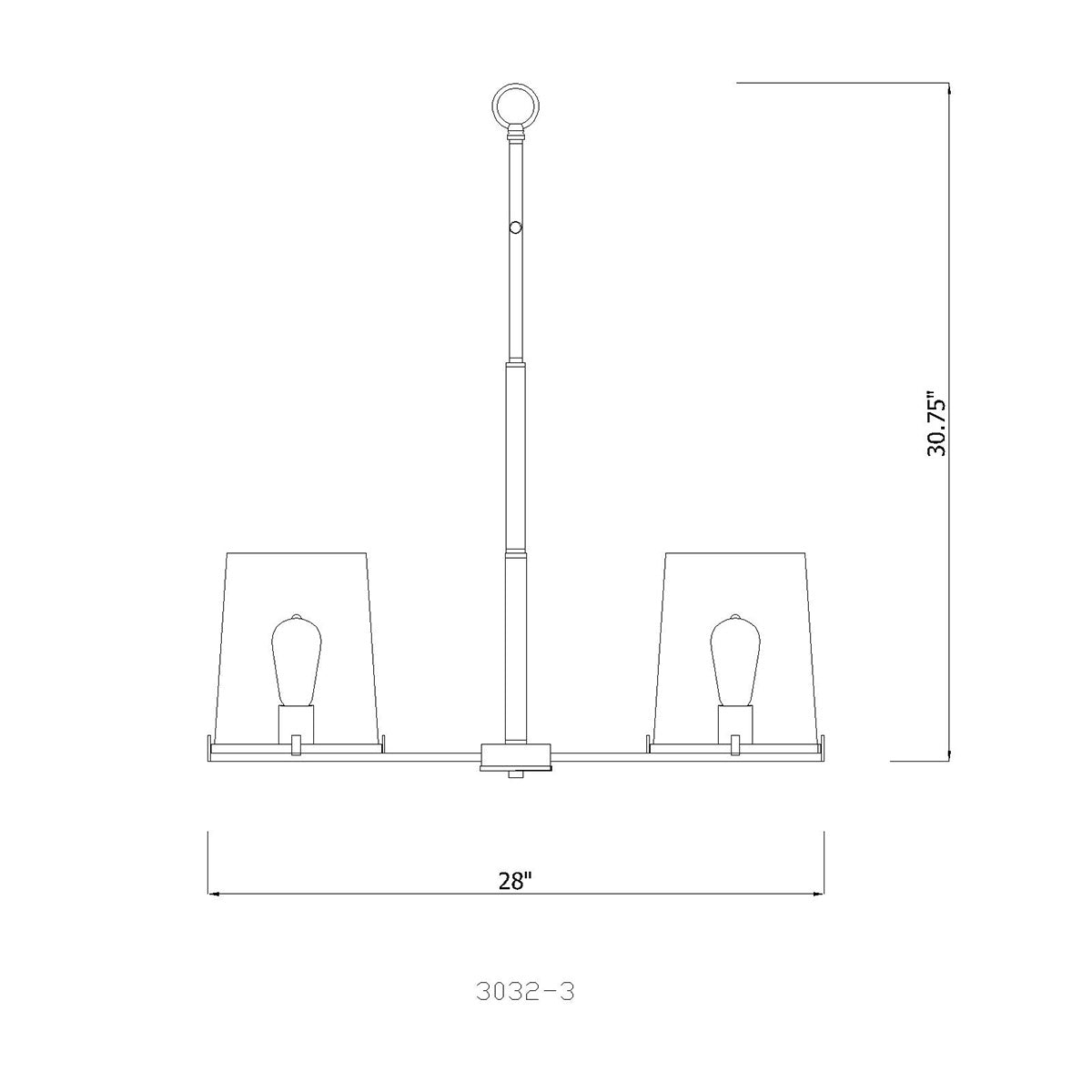 Chandelier Callista - Nickel poli by Z - Lite | Luminaires & cie
