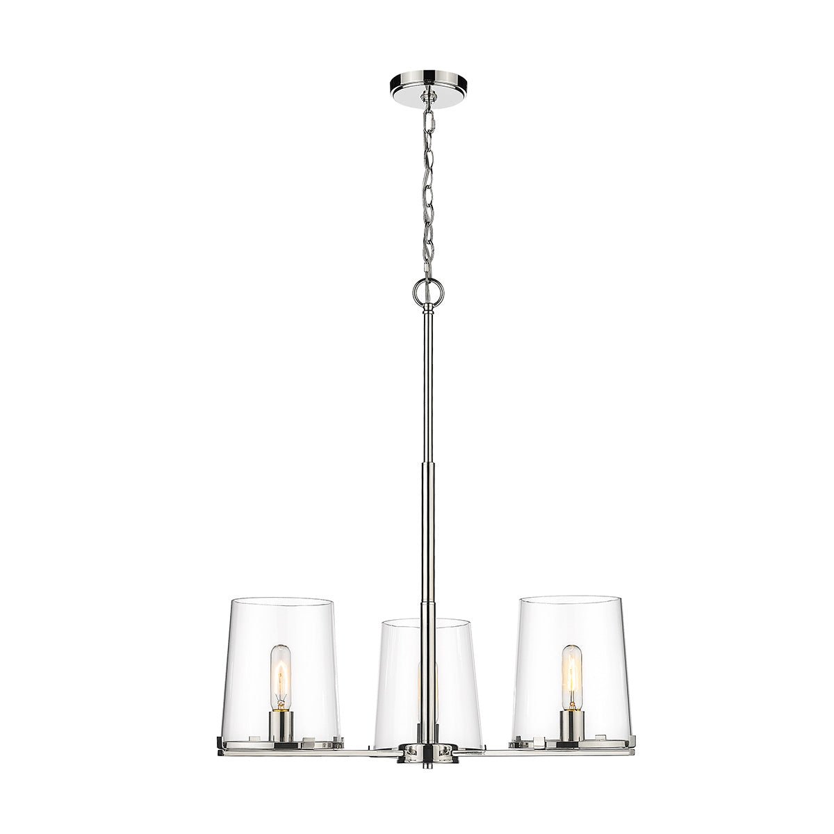 Chandelier Callista - Nickel poli by Z - Lite | Luminaires & cie