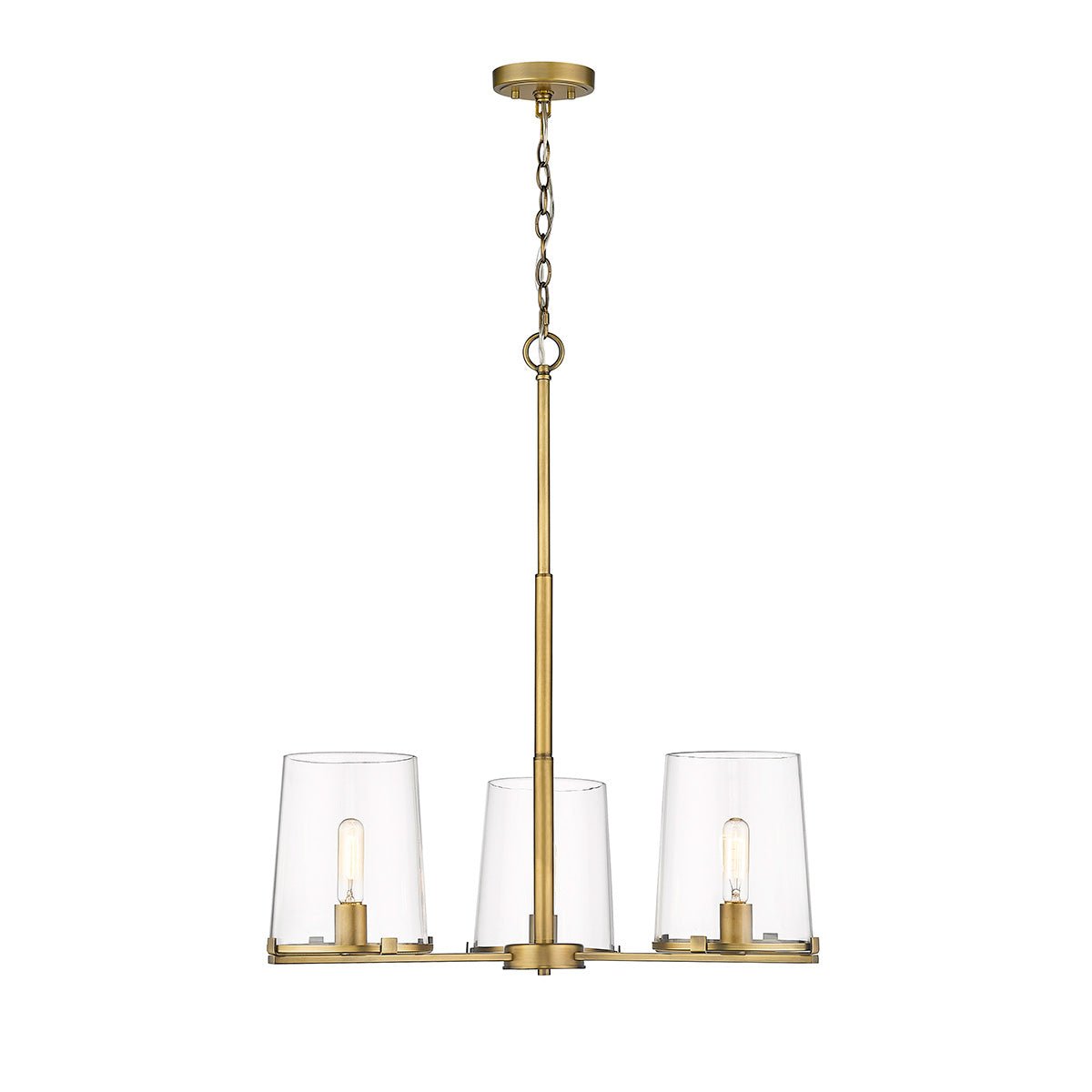 Chandelier Callista - Laiton frotté by Z - Lite | Luminaires & cie