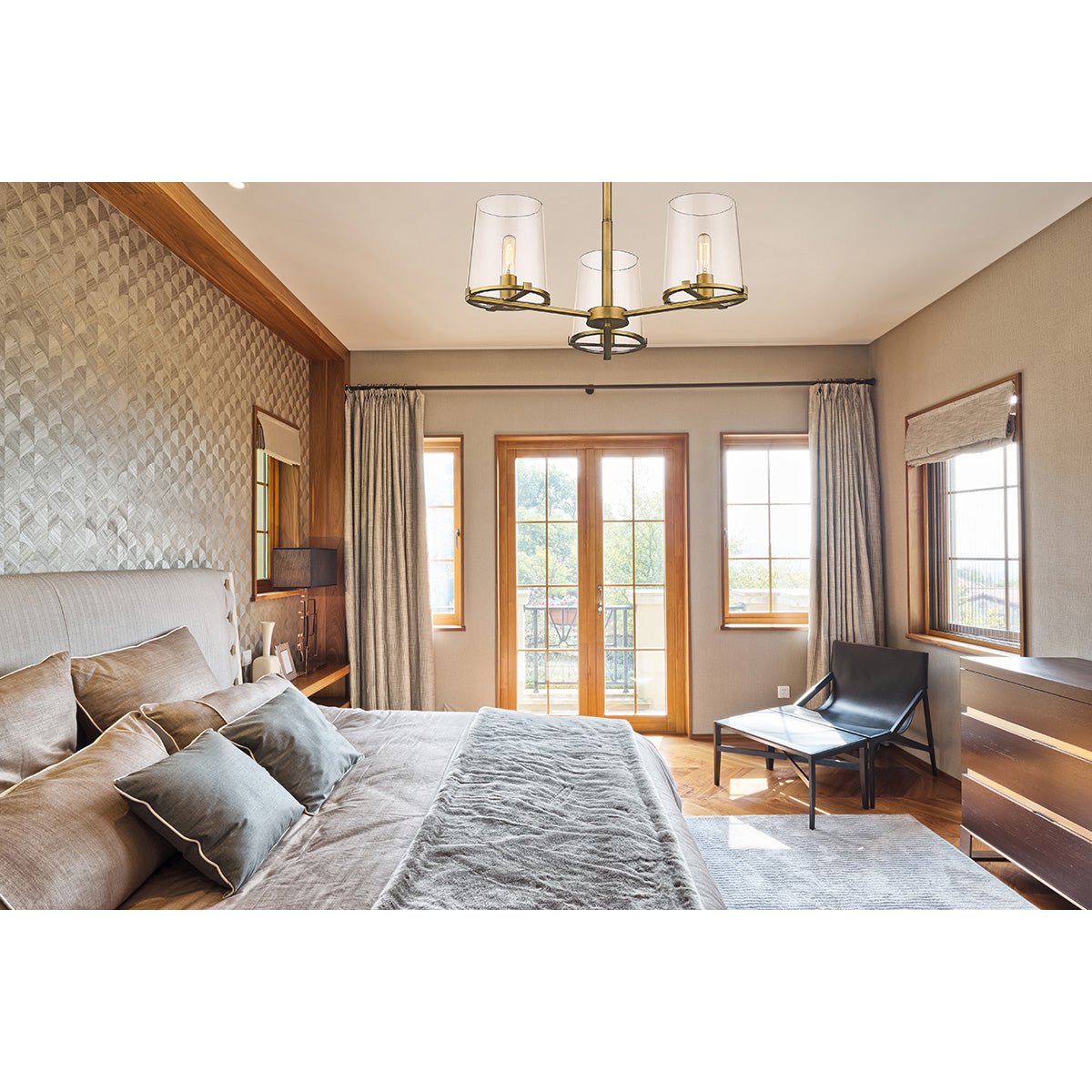 Chandelier Callista - Laiton frotté by Z - Lite | Luminaires & cie
