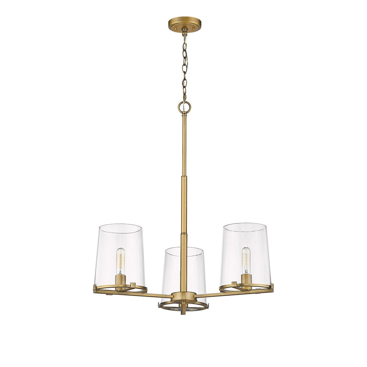 Chandelier Callista - Laiton frotté by Z - Lite | Luminaires & cie