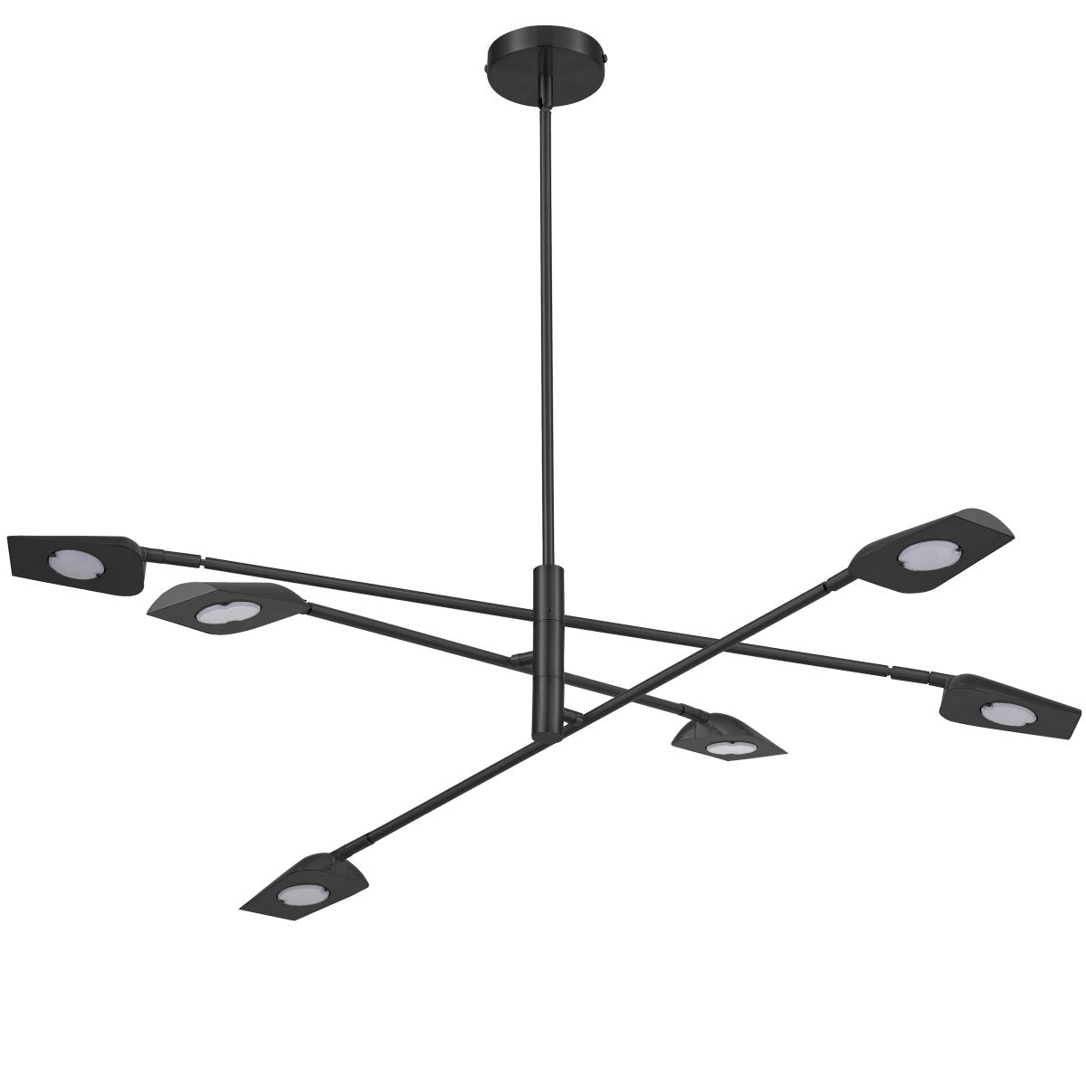 Chandelier Cari - Noir mat by Dainolite | Luminaires & cie