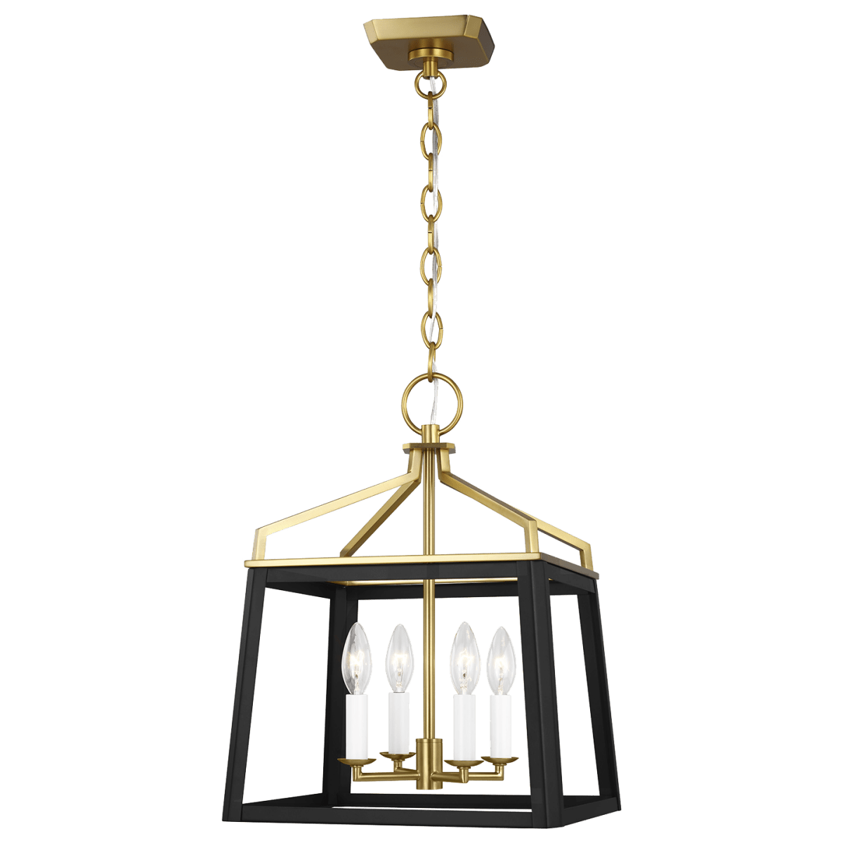 Chandelier Carlow - Noir de minuit 13 1/2" by Visual Comfort Studio | Luminaires & cie