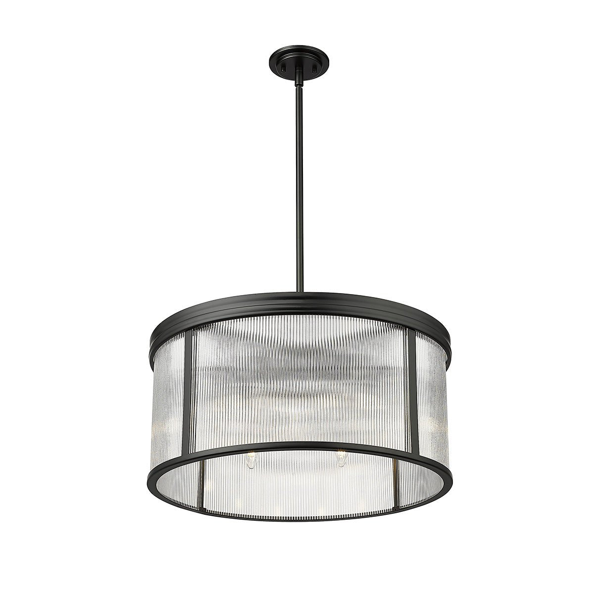 Chandelier Carnaby - Noir mat by Z - Lite | Luminaires & cie