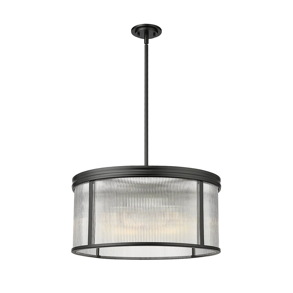 Chandelier Carnaby - Noir mat by Z - Lite | Luminaires & cie