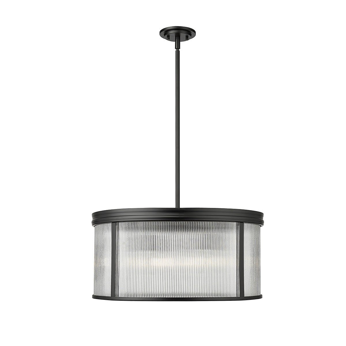 Chandelier Carnaby - Noir mat by Z - Lite | Luminaires & cie